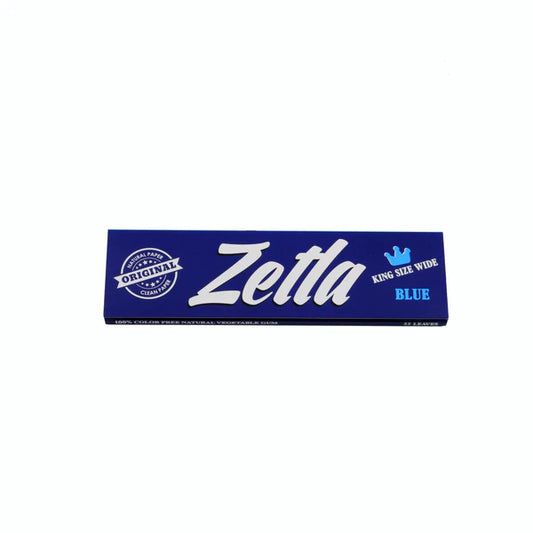 Zetla Zigarettenpapier, Blau, King Size, Breit