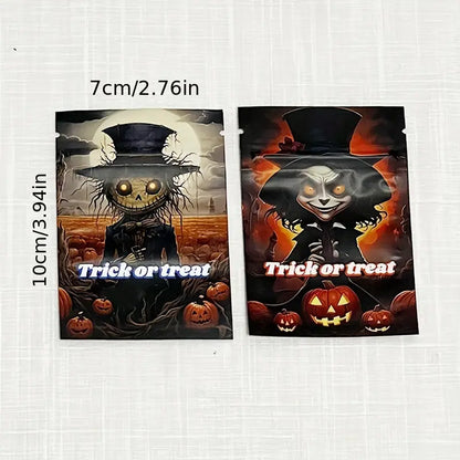 Zip bag "Trick or treat" pack of 10