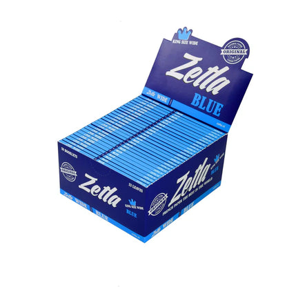 Zetla Zigarettenpapier, Blau, King Size, Breit